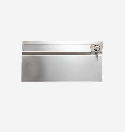 Ladenblätter mit Schloss