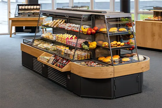 Kombinationsvitrinen