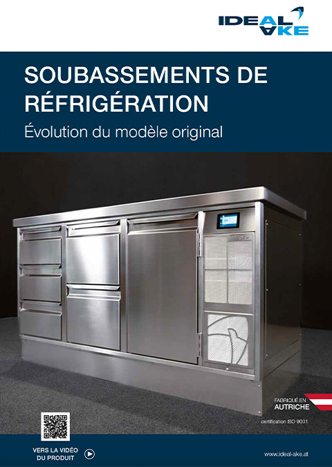 Folder Kühltische Französisch