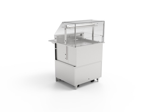 Umschaltbare Vitrine