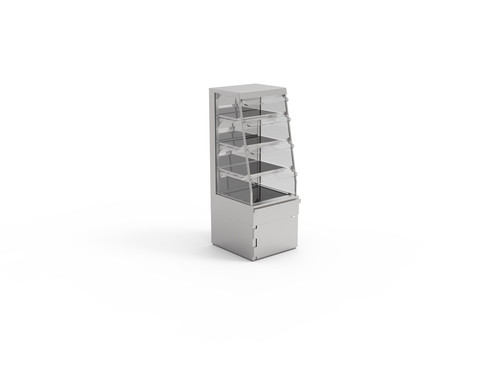 Klimawärmevitrine als hochwertige SB Lösung für Heißprodukte