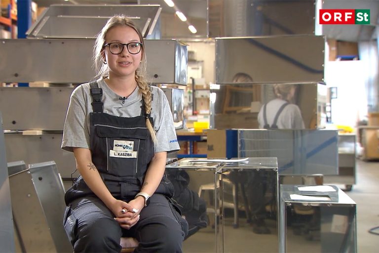 Lehrling von IDEAL AKE im ORF Interview