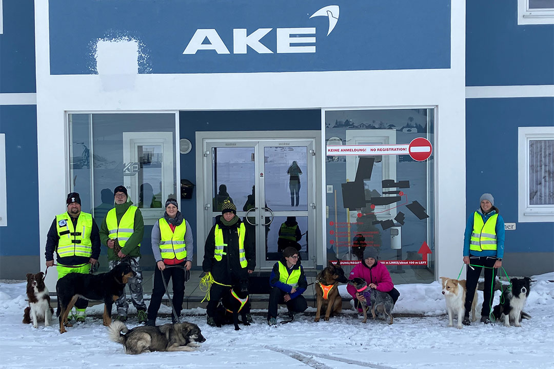 Such- und Rettungshunde Steiermark zu Gast bei AKE