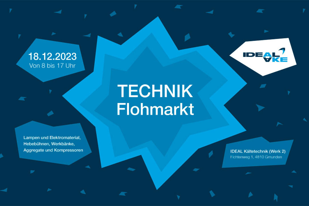 Technik Flohmarkt bei Ideal Kältetechnik