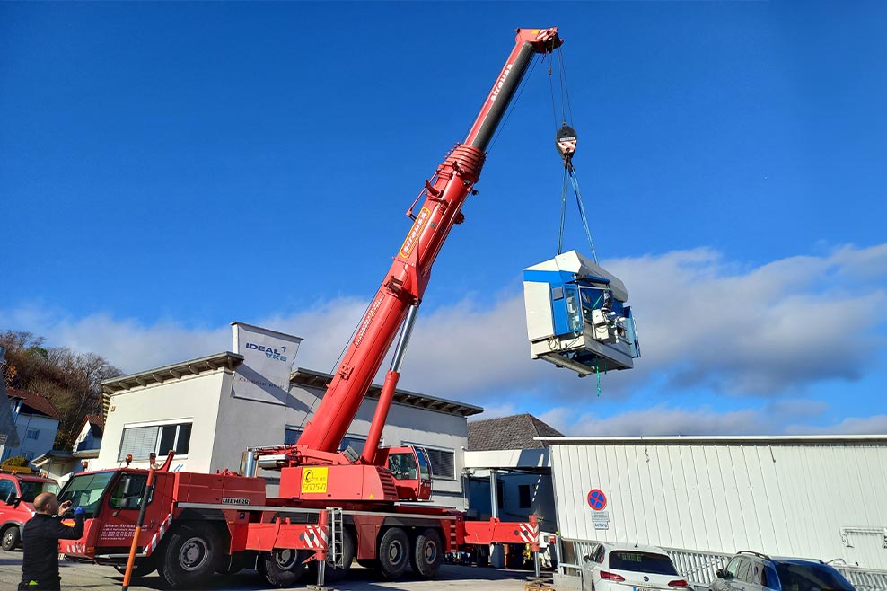 Umbauarbeiten bei IDEAL in Gmunden