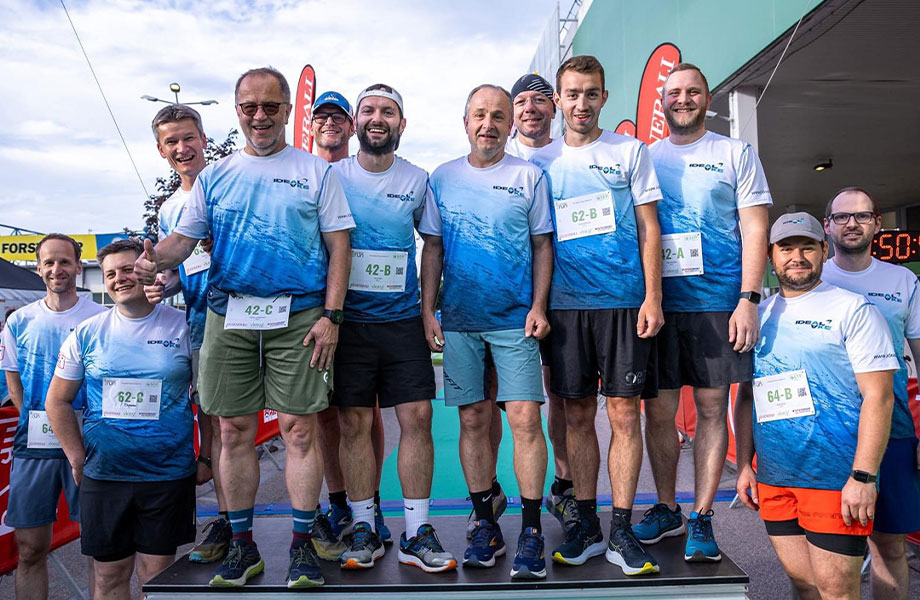 IDEAL AKE Team beim Businessrun