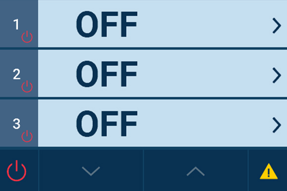 bis zu 9 Kühlstellen mit einer Steuerung
