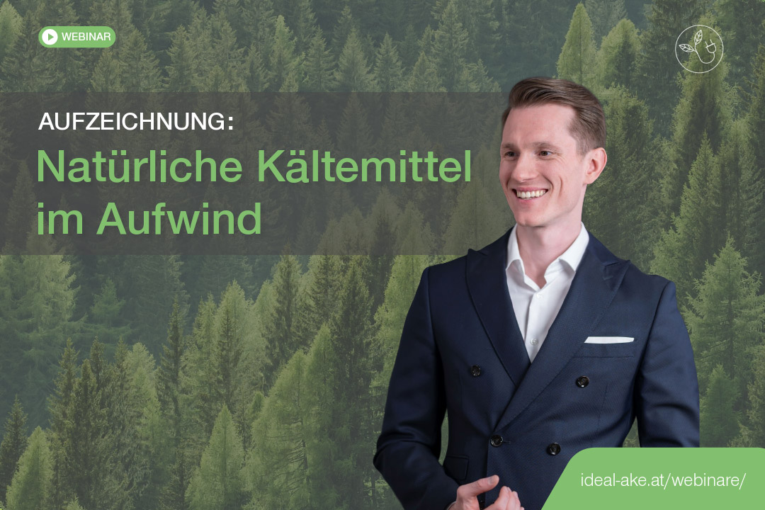 Webinar mit Andeas Klaudus über natürliche Kältemittel