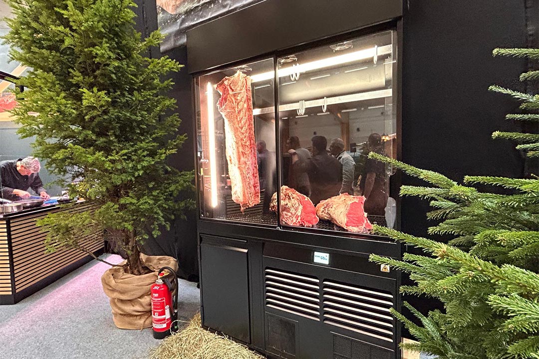 Fleischvitrine für Metzgerei