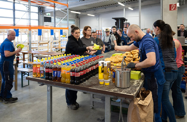 Einweihungsfeier Vorkommissionierung AKE